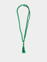 Le Sundial Venice Opera Green Agate Necklace