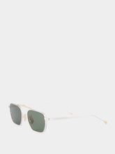 Lunetterie Générale Concorde Palladium and 16k Gold Aviator Sunglasses