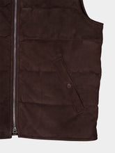 Tom Ford Chocolate Torte Suede Light-Fill Gilet