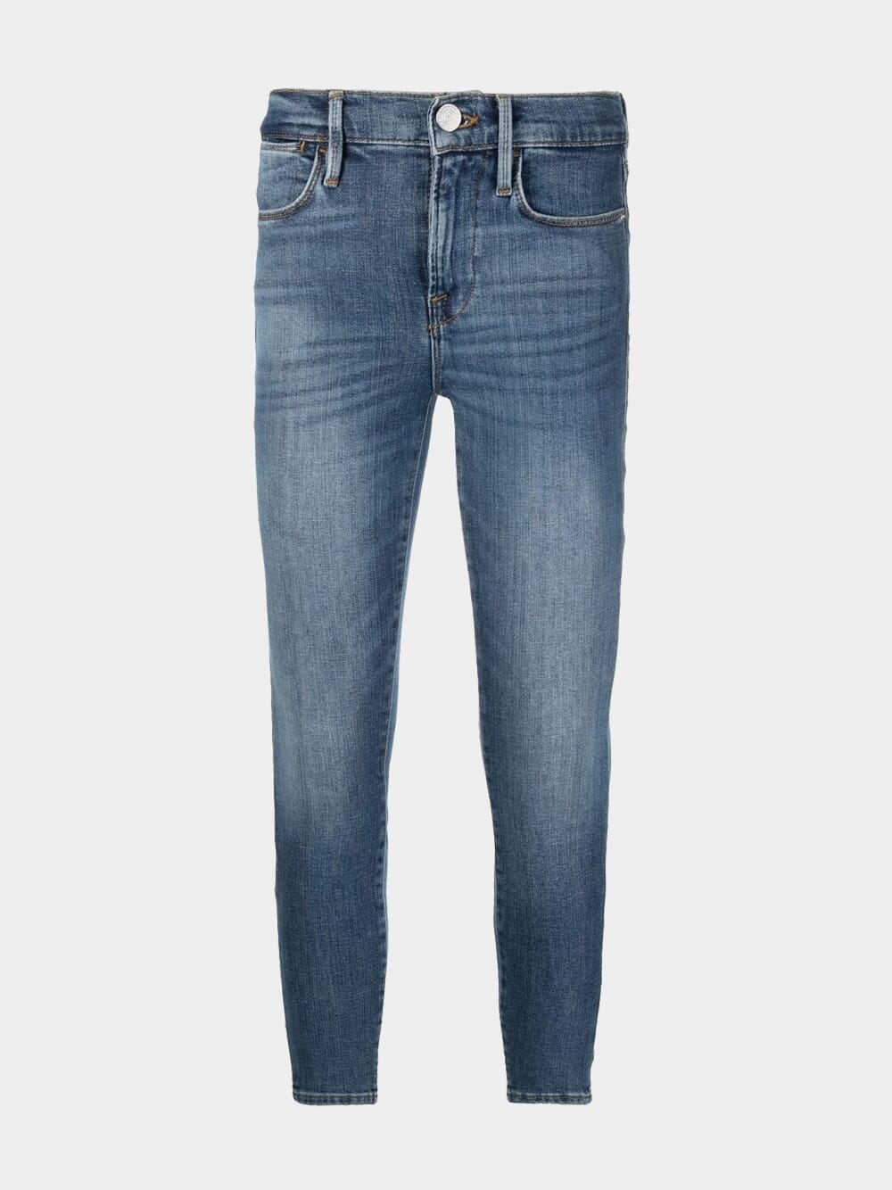 High Crop Skinny Jeans