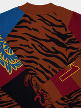 Paula Lily Caramel Café Jacquard Oversized Jacket