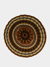 Lorna Murray Medina Brown Pleated Sun Hat