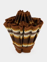 Lorna Murray Medina Brown Pleated Sun Hat