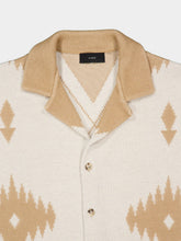 Alanui Chalk Sand Icon Piqué Cotton Shirt