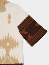 Alanui Chalk Sand Icon Piqué Cotton Shirt