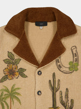 Alanui Camel and Tobacco Decade Shirt