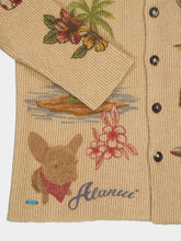 Alanui Camel and Tobacco Decade Shirt