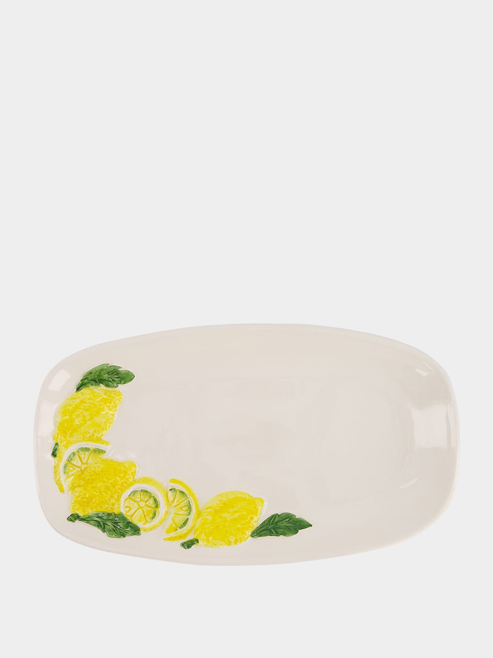 Lemon Ceramic Serving Plate