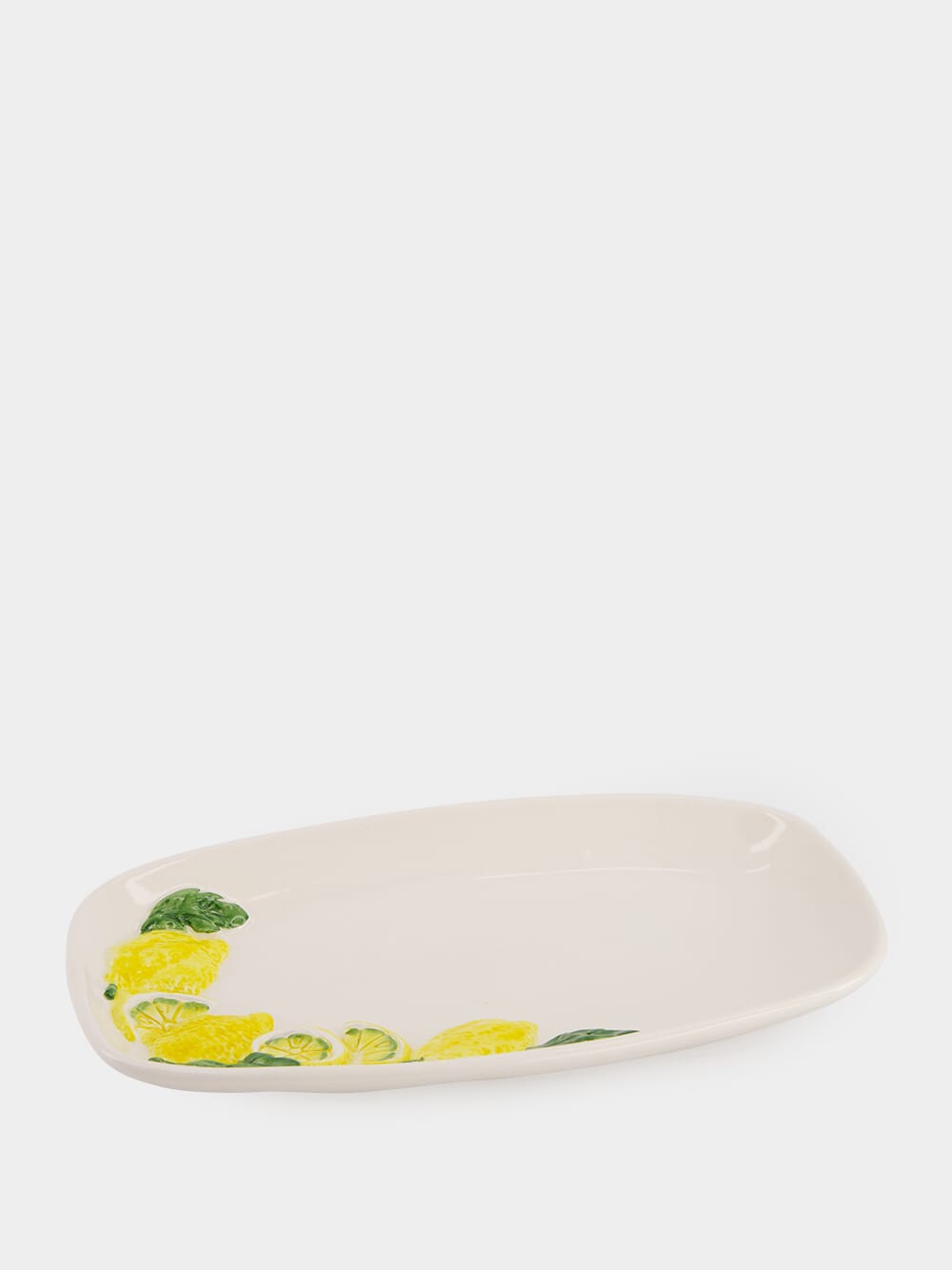 Lemon Ceramic Serving Plate