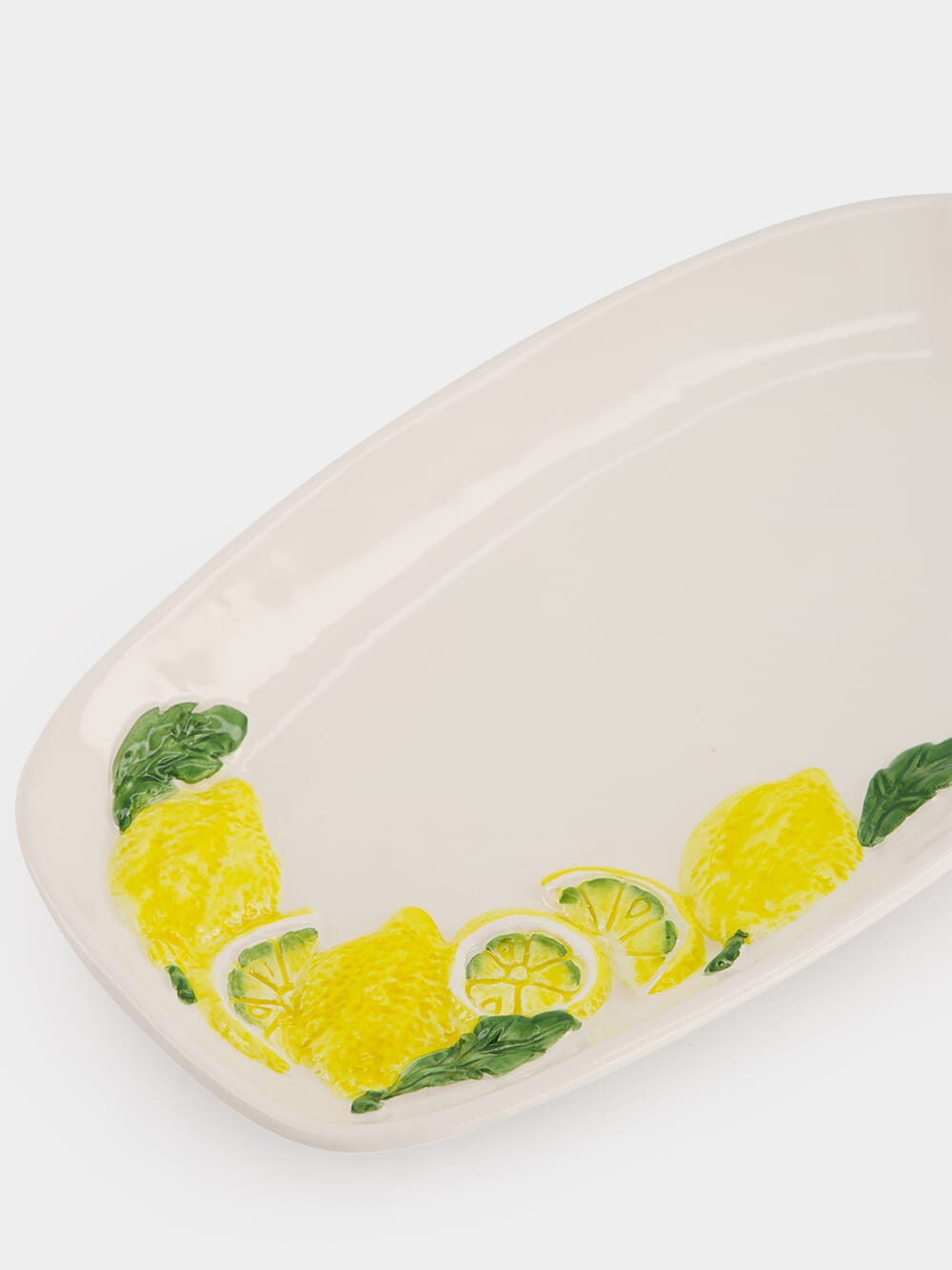 Lemon Ceramic Serving Plate