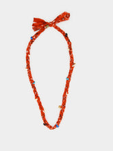 Alanui Red Bandana Cotton Necklace