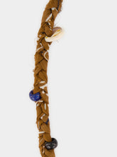 Alanui Brown Bandana Cotton Necklace