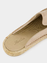 Aurélien Beige Beachside Suede Espadrille Mules