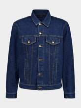Alanui Blue Medium Wash Hawaii Denim Jacket