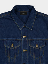 Alanui Blue Medium Wash Hawaii Denim Jacket