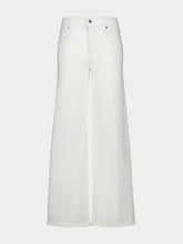 Frame White Le Slim Palazzo Jeans