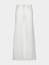 Frame White Le Slim Palazzo Jeans