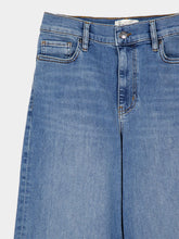 Frame Gossamer Blue Le Slim Palazzo Jeans