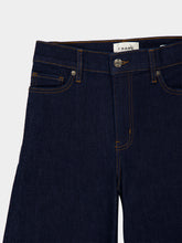 Frame Dark Blue Le Slim Palazzo Wide-Leg Jeans
