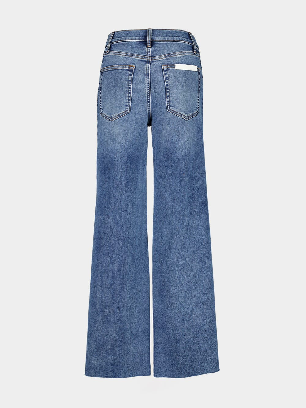 Blue Le Slim Palazzo High-Rise Jeans