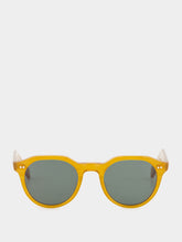 Eyevan Mandarin Orange Lubin-E Oval Sunglasses