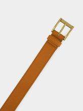 Paula Lucy Caramel Long Leather Belt