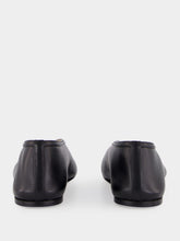 Le Monde Beryl Black Luna Leather Slipper