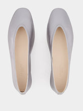 Le Monde Beryl Silver Leather Luna Slipper