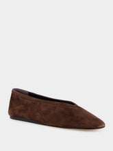 Le Monde Beryl Chocolate Suede Luna Slipper