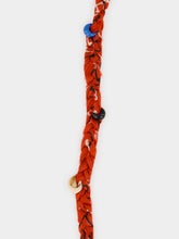 Alanui Red Bandana Shell Necklace
