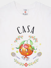 Casablanca White Casa Way Orange Mascot T-Shirt