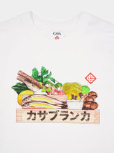 Casablanca White Ingredients Print T-Shirt