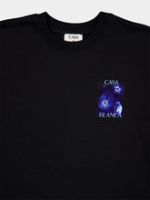 Casablanca Black Meduse Sportive Cotton T-Shirt
