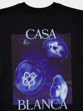 Casablanca Black Meduse Sportive Cotton T-Shirt