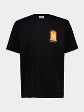 Casablanca Black Hermons Mirage Arch Cotton T-Shirt