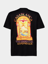 Casablanca Black Hermons Mirage Arch Cotton T-Shirt