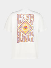 Casablanca White Hermons Mirage Cotton T-Shirt