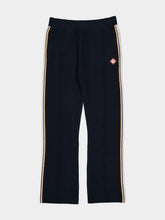 Casablanca Navy Café Culture Wool Track Pants