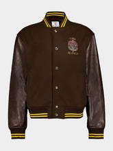 Casablanca Brown Celestial Pyramid Varsity Jacket