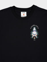 Casablanca Black Hotel Emblem T-Shirt