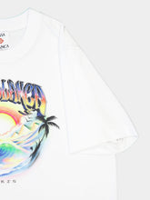 Casablanca White Airspray Oversized T-Shirt