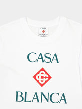 Casablanca White Diamond Logo T-Shirt