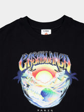 Casablanca Black Airspray Oversized T-Shirt