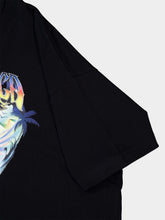 Casablanca Black Airspray Oversized T-Shirt