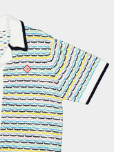 Casablanca Multicolour Crochet Tuck Stitch Shirt