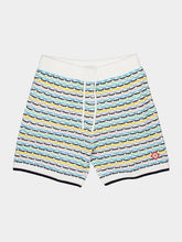 Casablanca Multicolour Crochet Tuck Stitch Shorts