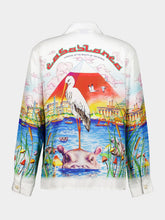 Casablanca Apartment Dans Les Airs Silk Shirt