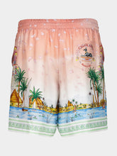 Casablanca Ethereal Silk Bermuda Shorts