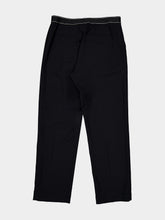 Casablanca Black Wool Sports Trousers