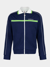 Casablanca Navy Viscose Piqué Track Jacket